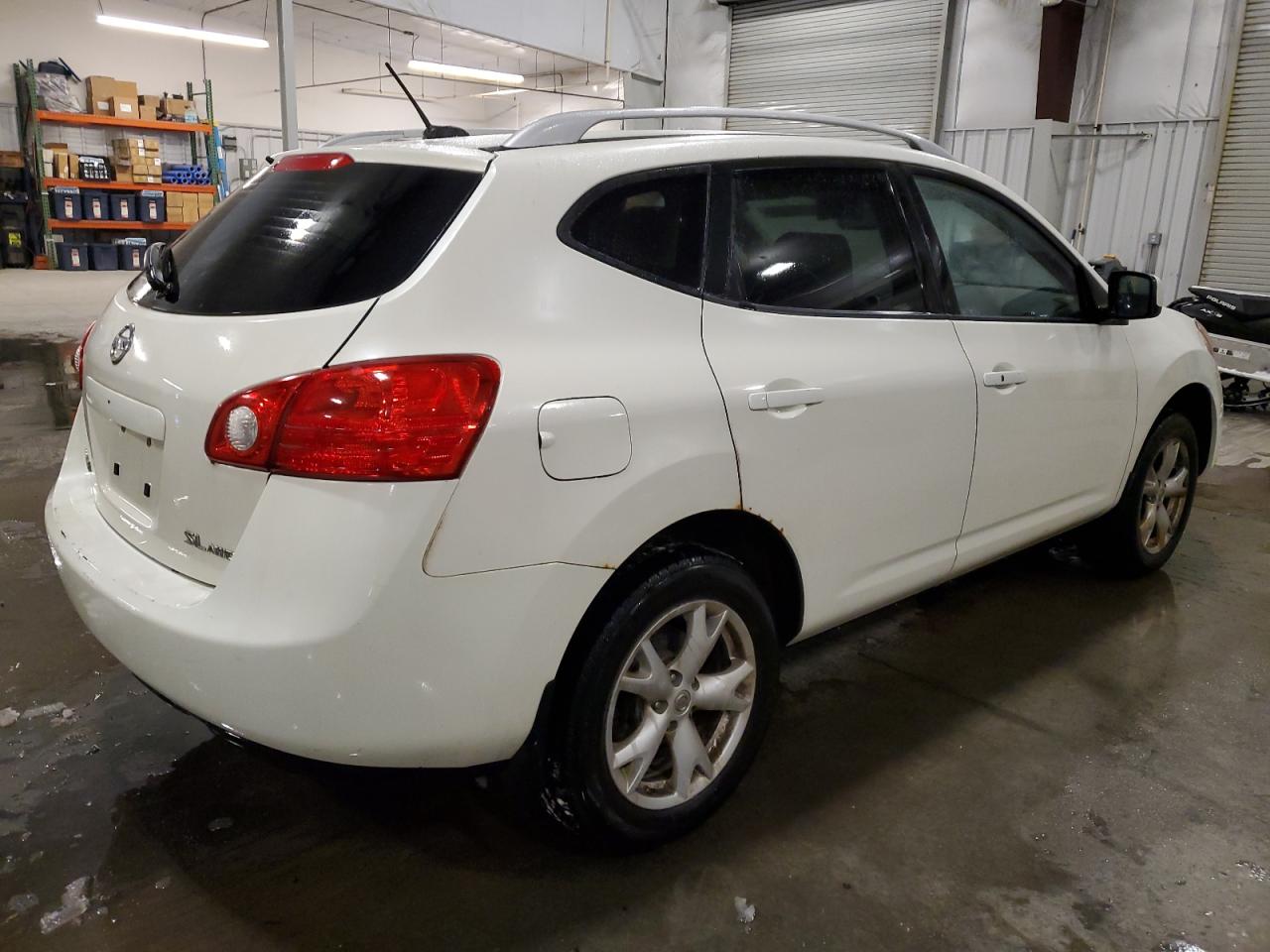 2008 Nissan Rogue VIN JN8AS58VX8W147631 Copart auction photo, front end damage thumbnail 3