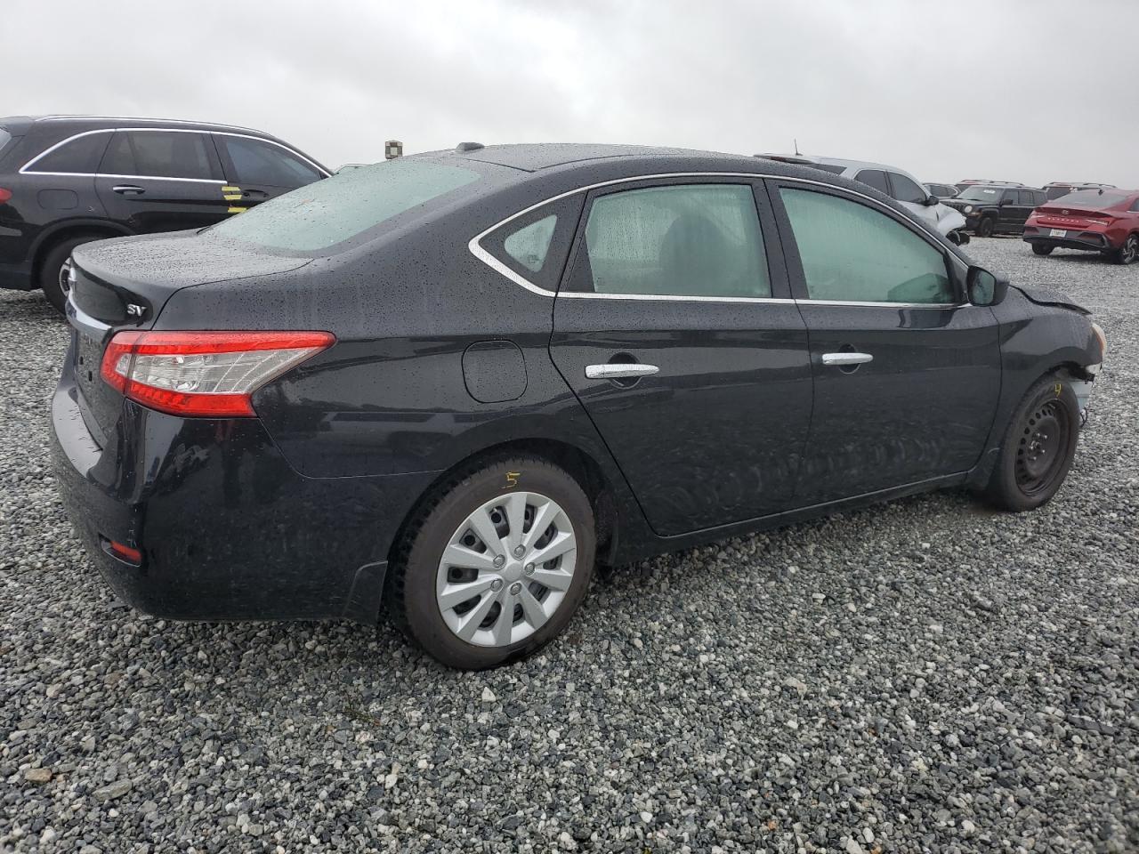 2015 Nissan Sentra VIN 3N1AB7AP9FL688341 Copart auction photo, front end damage thumbnail 3