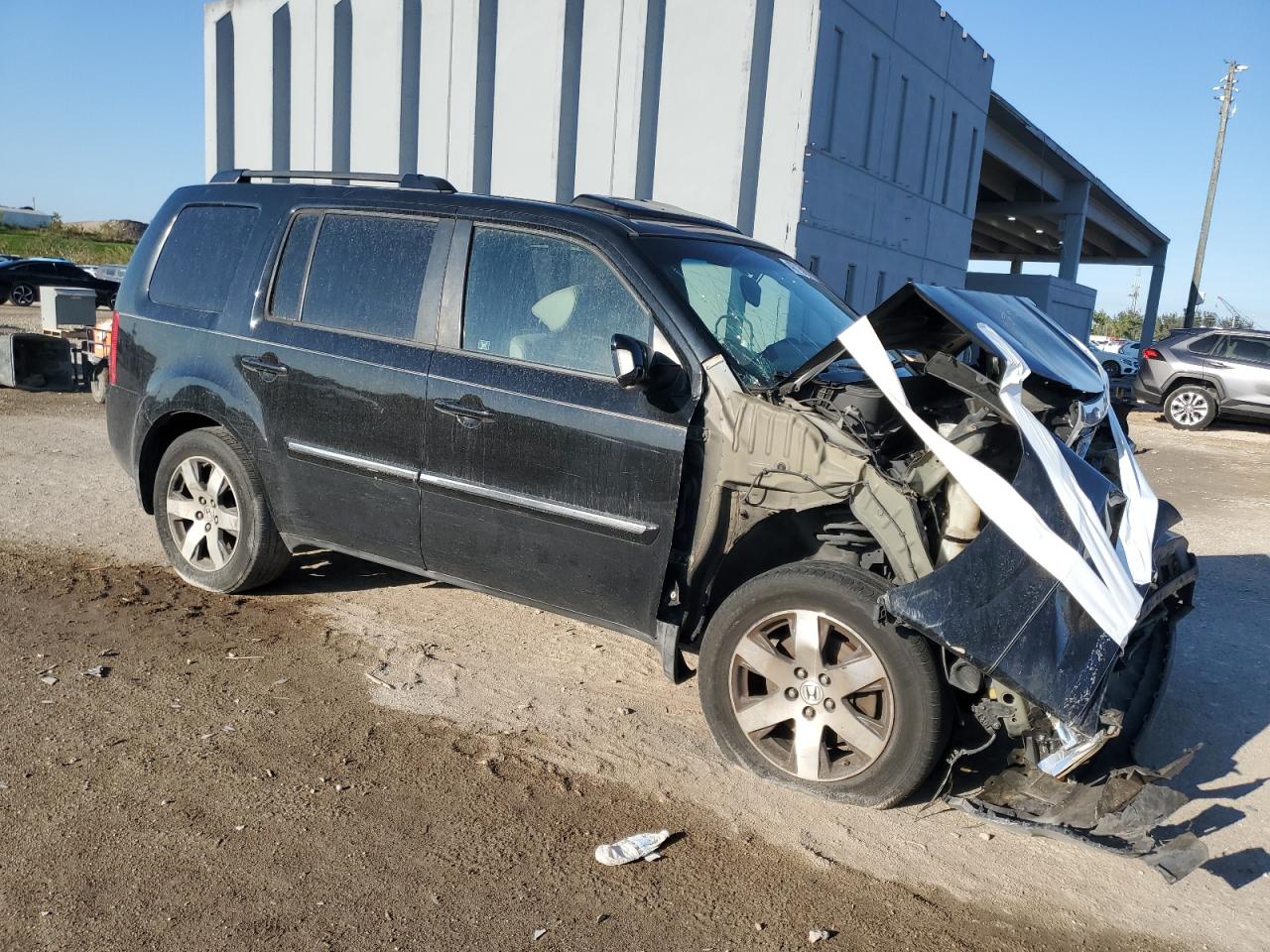 2012 Honda Pilot VIN 5FNYF4H90CB030293 Copart auction photo, front end / minor dent/scratches damage thumbnail 4