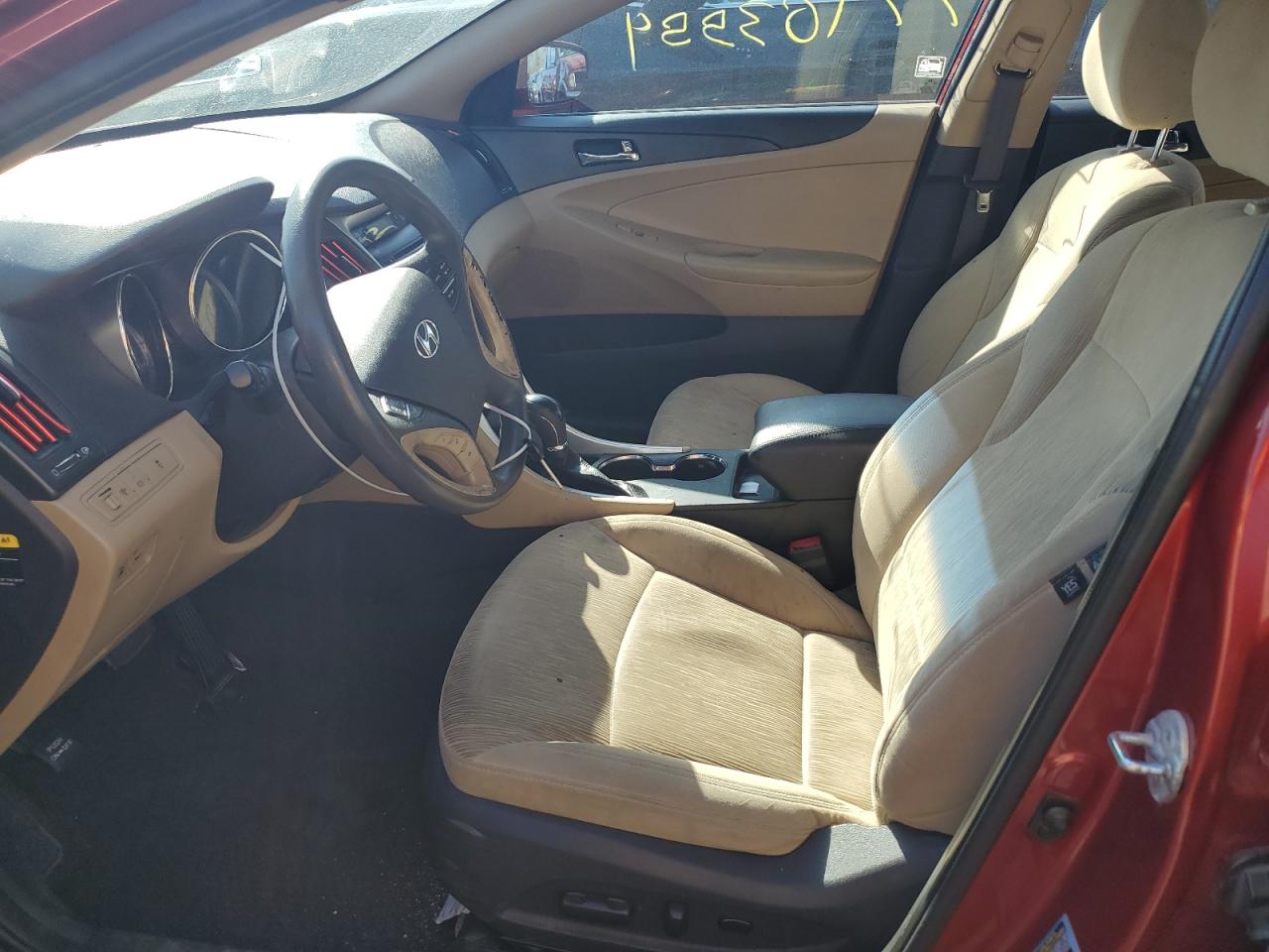 2012 Hyundai Sonata VIN 5NPEB4AC8CH497368 Copart auction photo, front end / side damage thumbnail 7