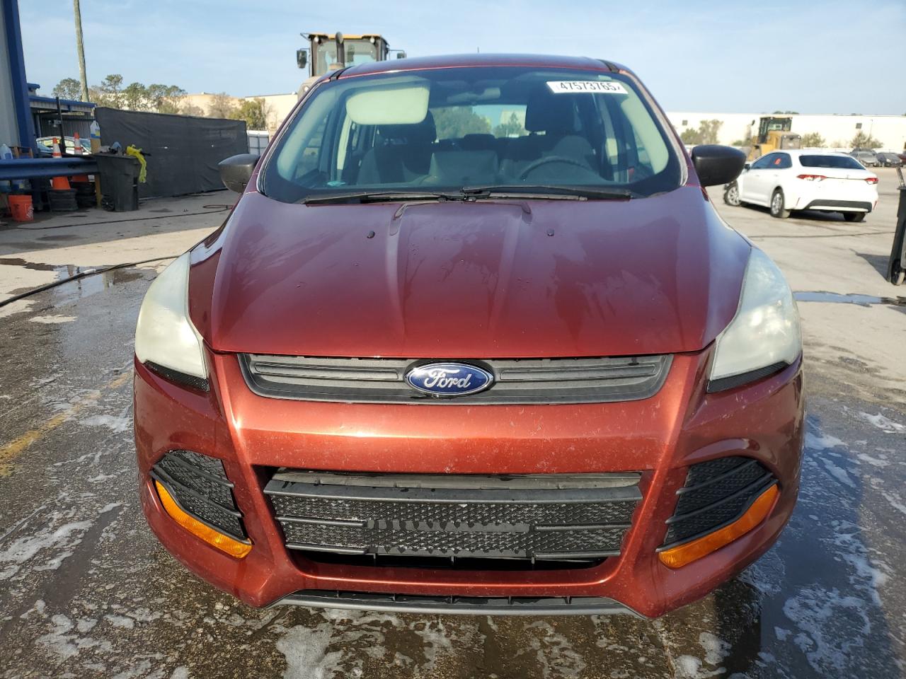 2015 Ford Escape VIN 1FMCU0F79FUA74195 Copart auction photo, front end / side damage thumbnail 5