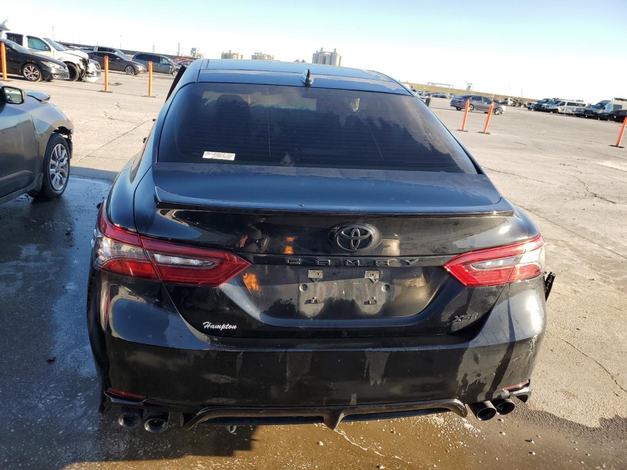 2021 Toyota Camry VIN 4T1K61AK0MU612061 Copart auction photo, front end / side damage thumbnail 6