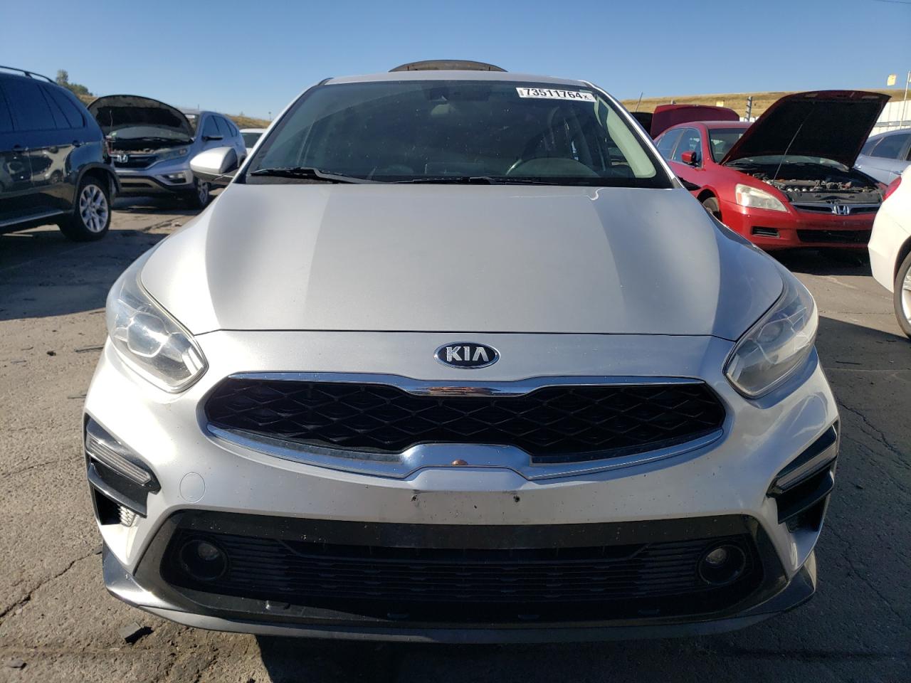 2019 KIA Forte VIN 3KPF34AD9KE049542 Copart auction photo, side / rear end damage thumbnail 5