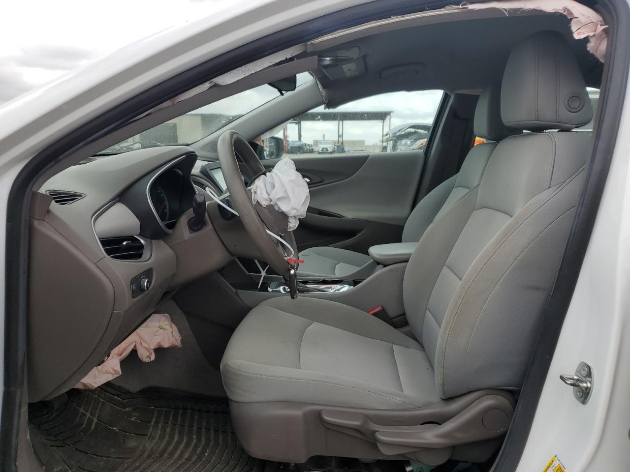 2017 Chevrolet Malibu VIN 1G1ZB5ST2HF284206 Copart auction photo, undercarriage damage thumbnail 7