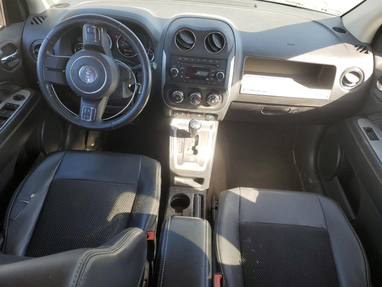 2014 Jeep Compass VIN 1C4NJDEB2ED665938 Copart auction photo, front end / side damage thumbnail 8