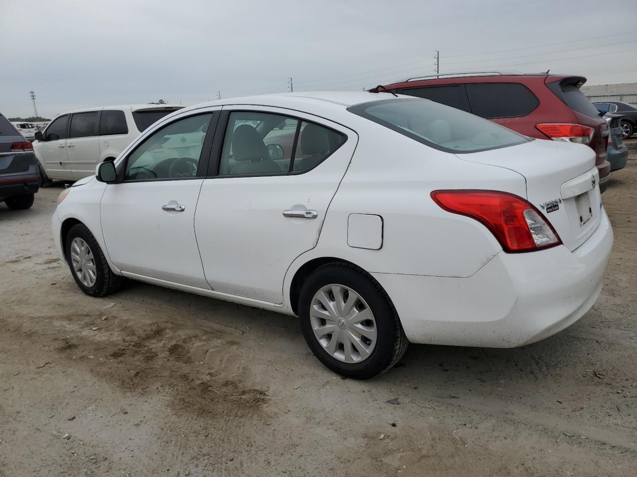 2012 Nissan Versa VIN 3N1CN7AP9CL826052 Copart auction photo, front end damage thumbnail 2