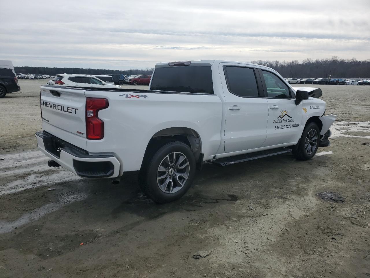 2020 Chevrolet Silverado VIN 3GCPYEEK5LG196306 Copart auction photo, front end damage thumbnail 3