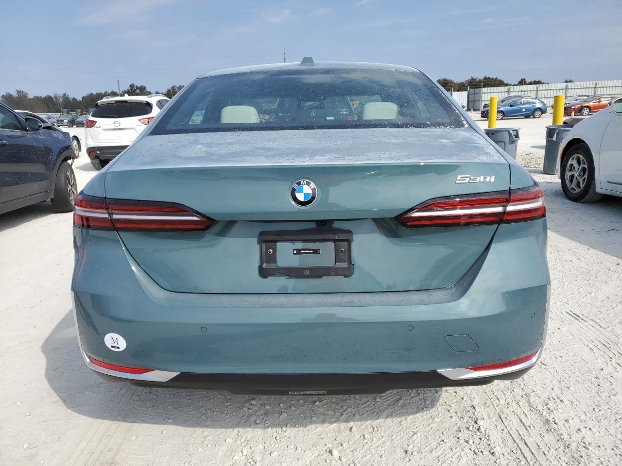 2024 BMW 5er VIN WBA43FJ06RCP78807 Copart auction photo, water/flood damage thumbnail 6