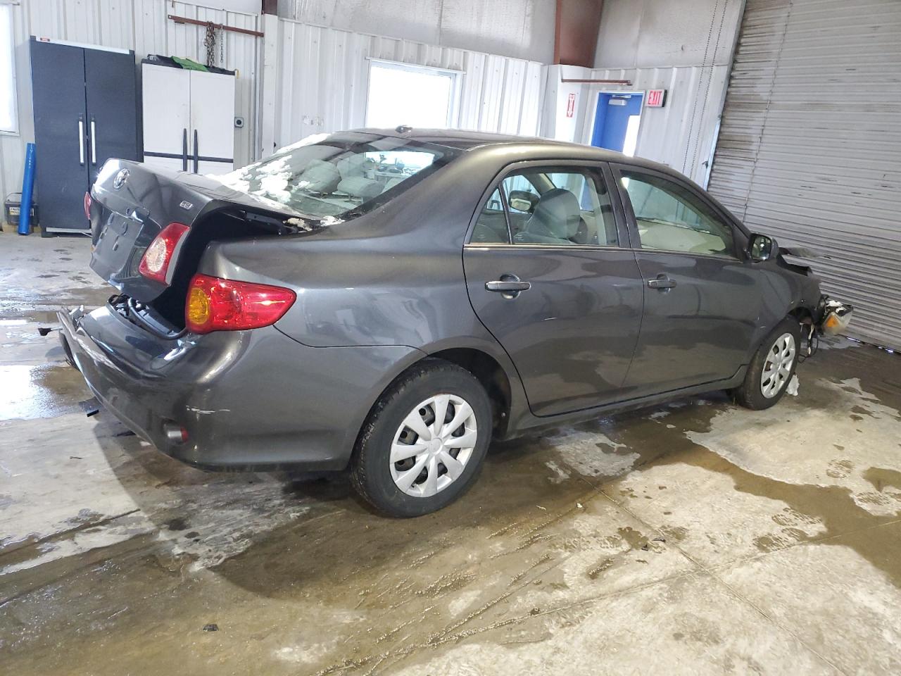 2010 Toyota Corolla VIN 1NXBU4EEXAZ307190 Copart auction photo, front end / rear end damage thumbnail 3