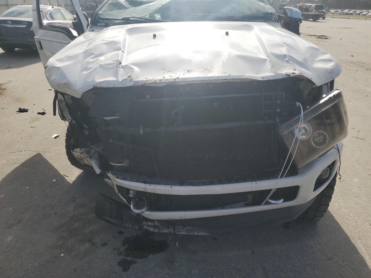 2016 Ford F250 VIN 1FT7W2BT2GEC60395 Copart auction photo, rollover / frame damage damage thumbnail 11