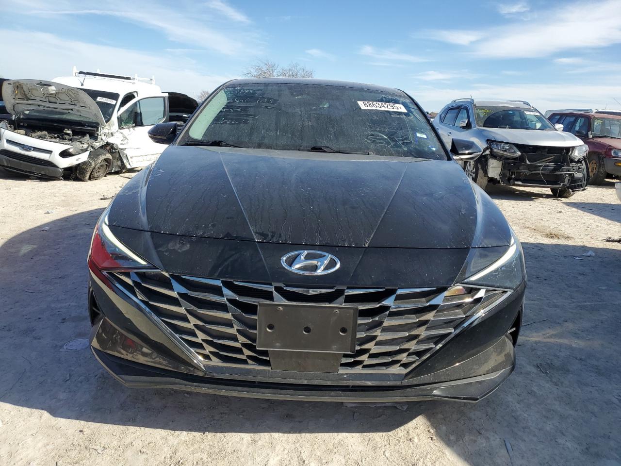 2021 Hyundai Elantra VIN 5NPLP4AG9MH036287 Copart auction photo, rear end / minor dent/scratches damage thumbnail 5