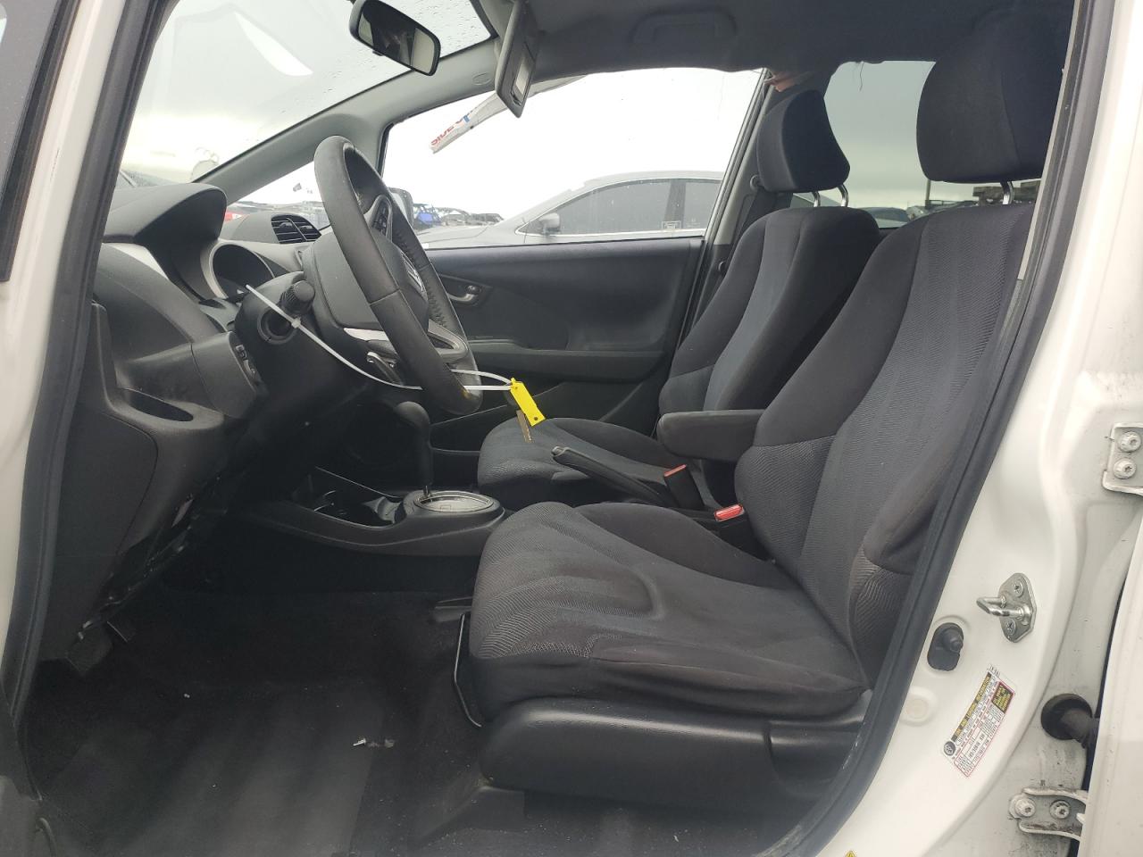 2010 Honda Fit VIN JHMGE8H47AC021769 Copart auction photo, side / rear end damage thumbnail 7