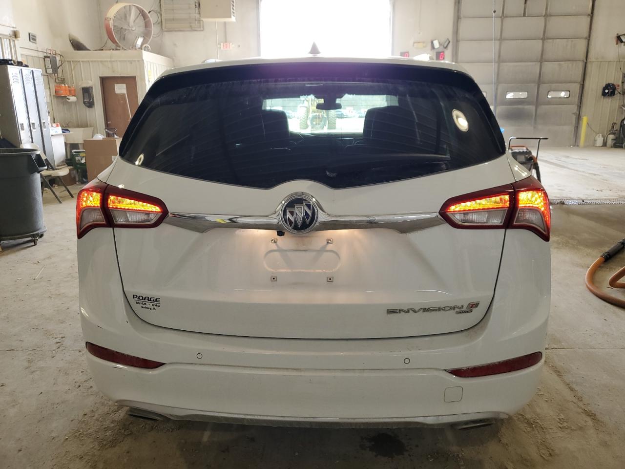 2020 Buick Envision VIN LRBFX4SX3LD066612 Copart auction photo, front end damage thumbnail 6