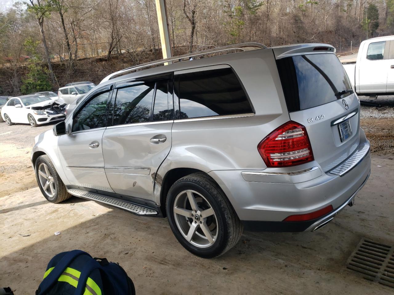 2012 Mercedes-Benz GL-klasse VIN 4JGBF7BE9CA764139 Copart auction photo, side damage thumbnail 2