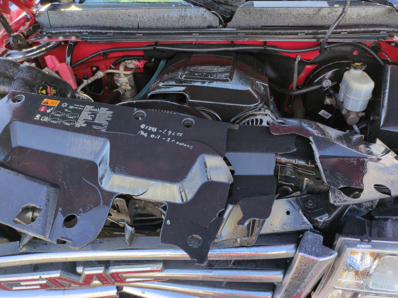 2013 GMC Sierra VIN 1GTR2VEA5DZ308282 Copart auction photo, front end damage thumbnail 11