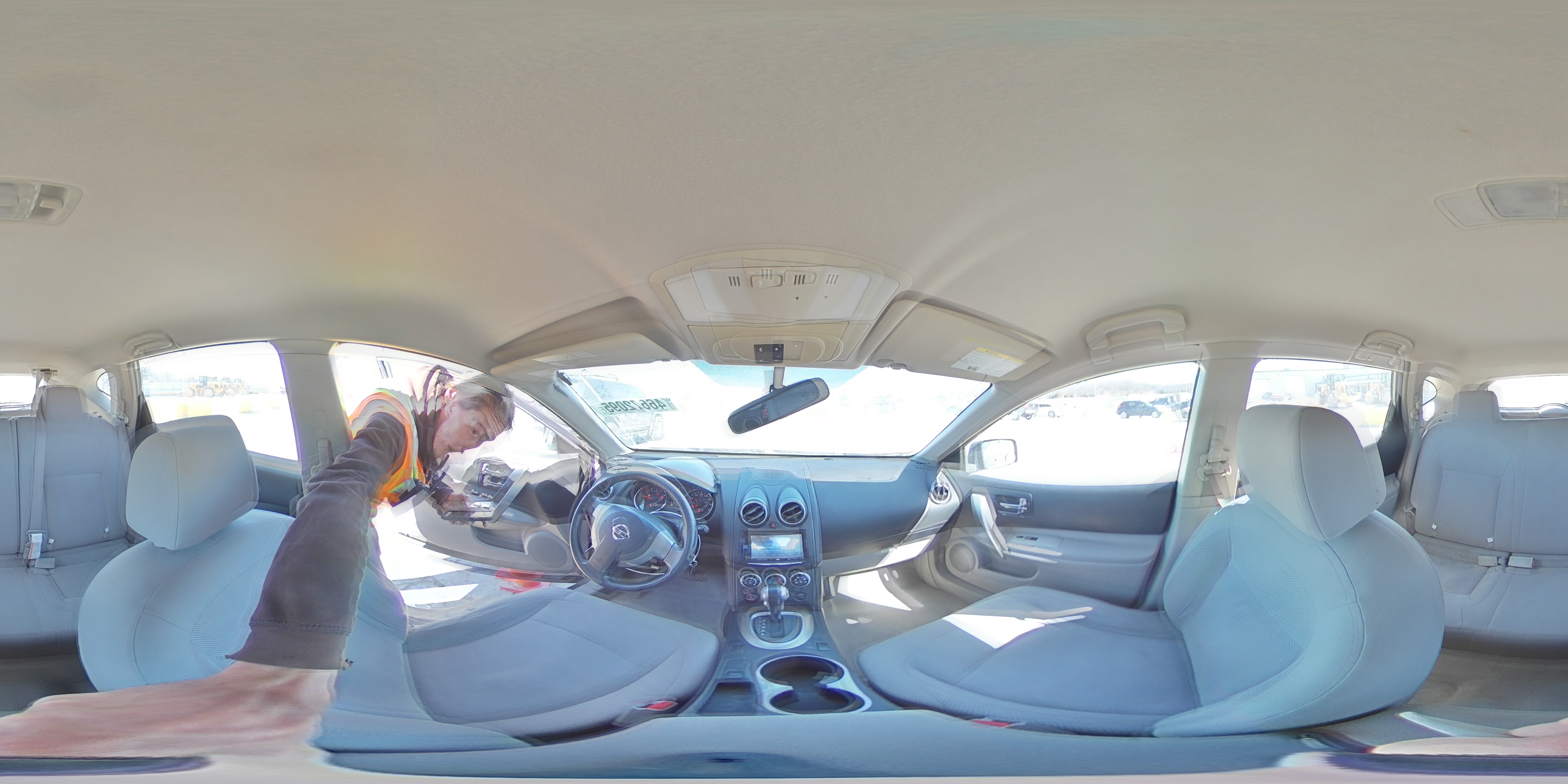 2014 Nissan Rogue VIN JN8AS5MV0EW708016 Copart auction photo, front end / side damage thumbnail 13