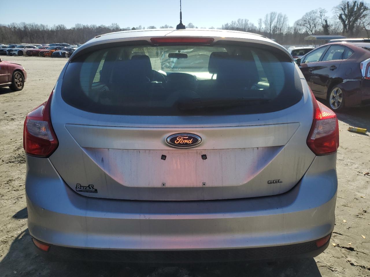 2012 Ford Focus VIN 1FAHP3M27CL316886 Copart auction photo, front end damage thumbnail 6