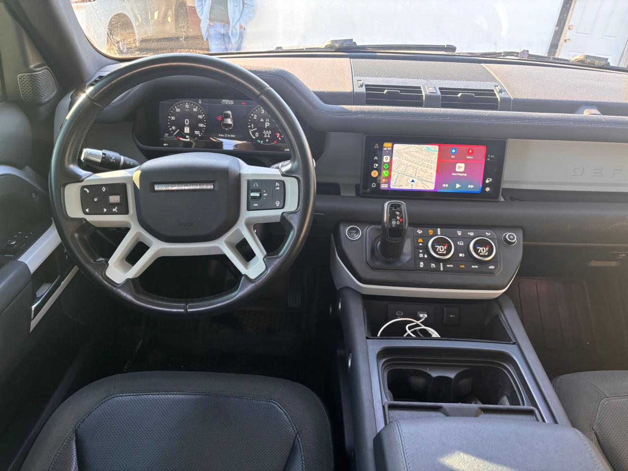 2020 Land Rover Defender VIN SALE17EUXL2002718 Copart auction photo, normal wear damage thumbnail 9