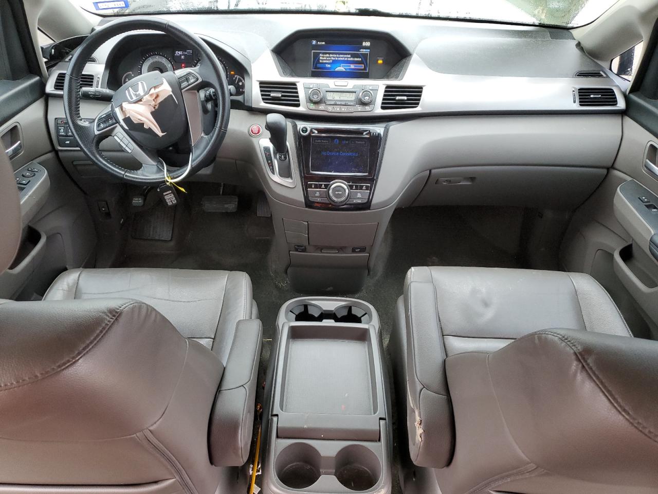 2015 Honda Odyssey VIN 5FNRL5H60FB122016 Copart auction photo, front end / minor dent/scratches damage thumbnail 8
