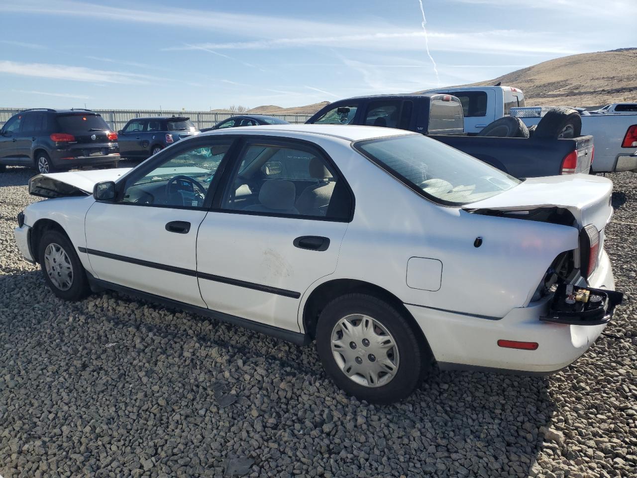1996 Honda Accord VIN 1HGCD5627TA044990 Copart auction photo, front end / rear end damage thumbnail 2