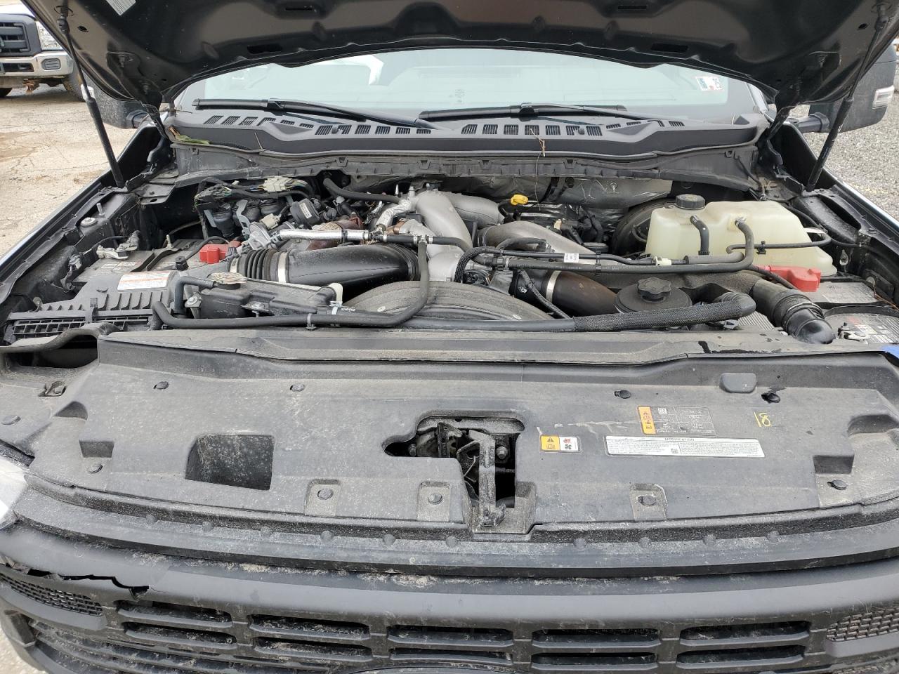 2023 Ford F350 VIN 1FT8X3BT5PEC21856 Copart auction photo, front end / side damage thumbnail 12