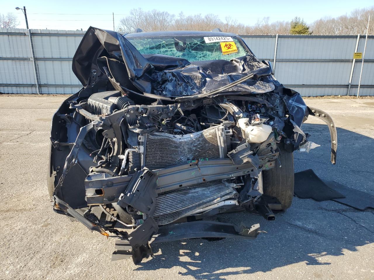 2017 GMC Acadia VIN 1GKKNXLS3HZ206327 Copart auction photo, front end damage thumbnail 5