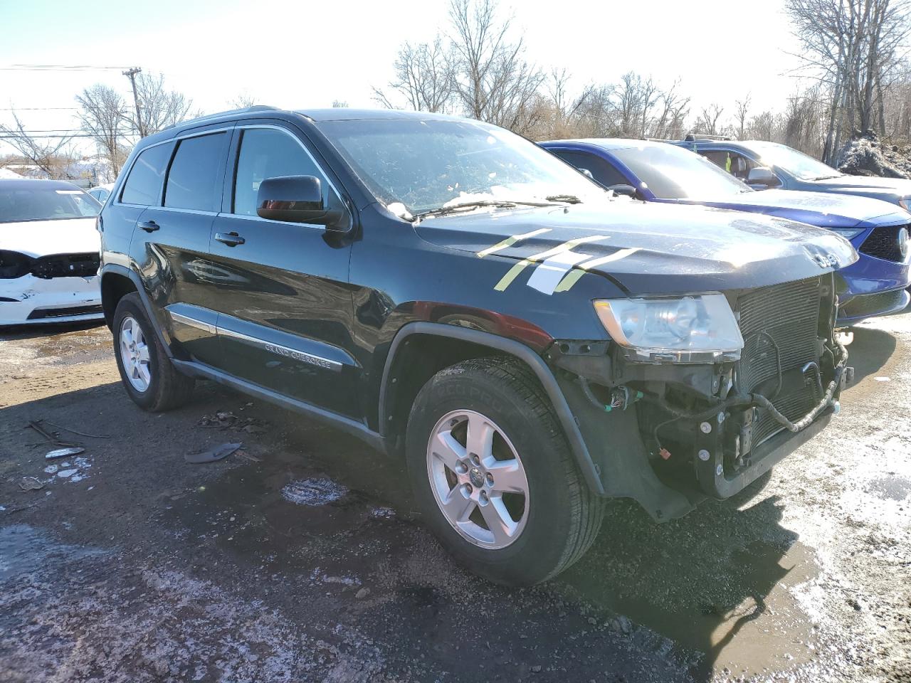 2011 Jeep Grand Cherokee VIN 1J4RR4GG3BC678342 Copart auction photo, front end damage thumbnail 4