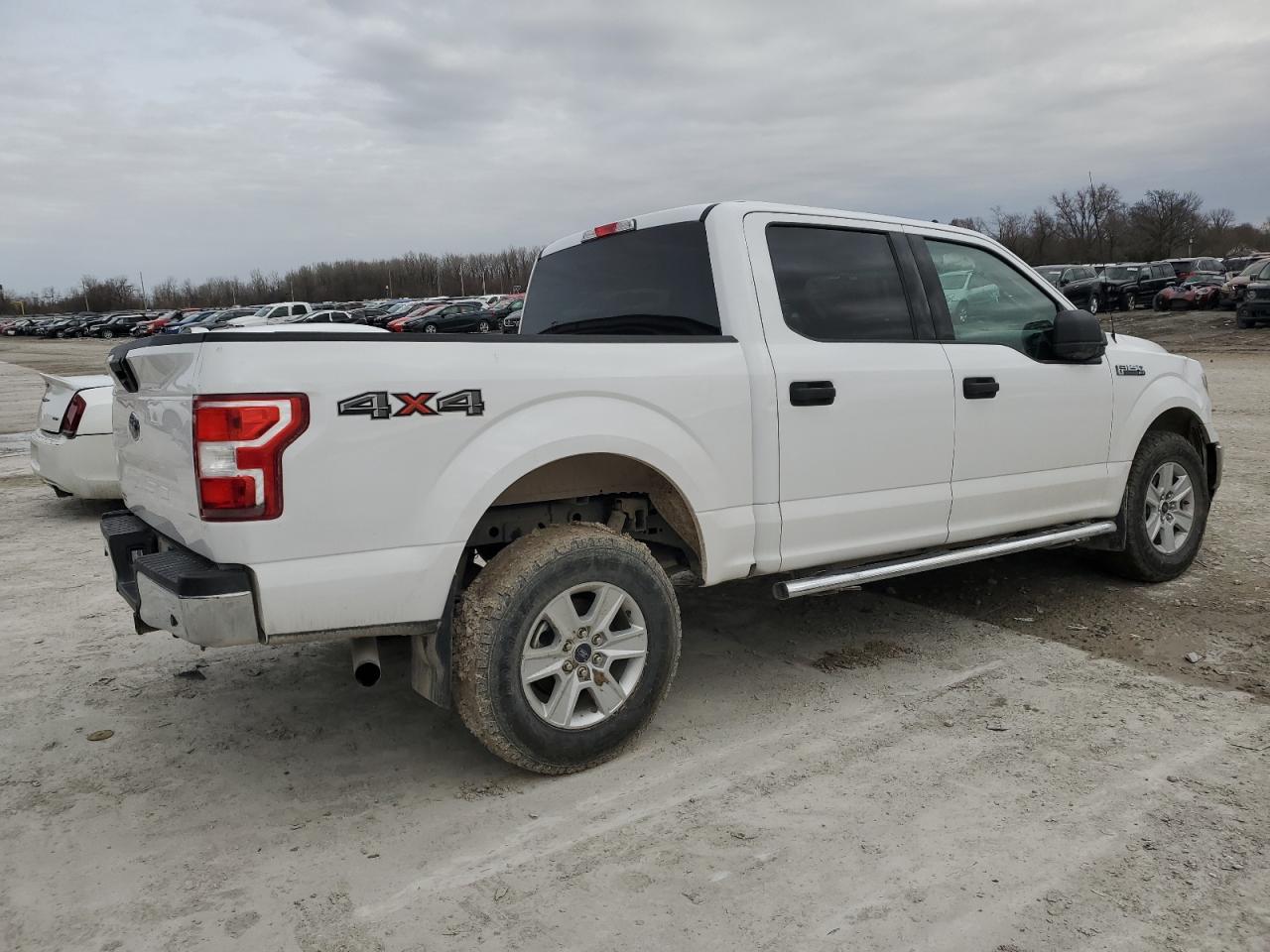 2020 Ford F-150 VIN 1FTEW1E53LKD15298 Copart auction photo, front end damage thumbnail 3