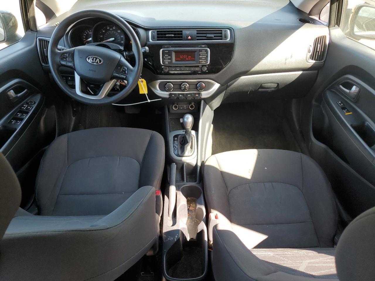 2017 KIA Rio VIN KNADM4A39H6026222 Copart auction photo, front end damage thumbnail 8