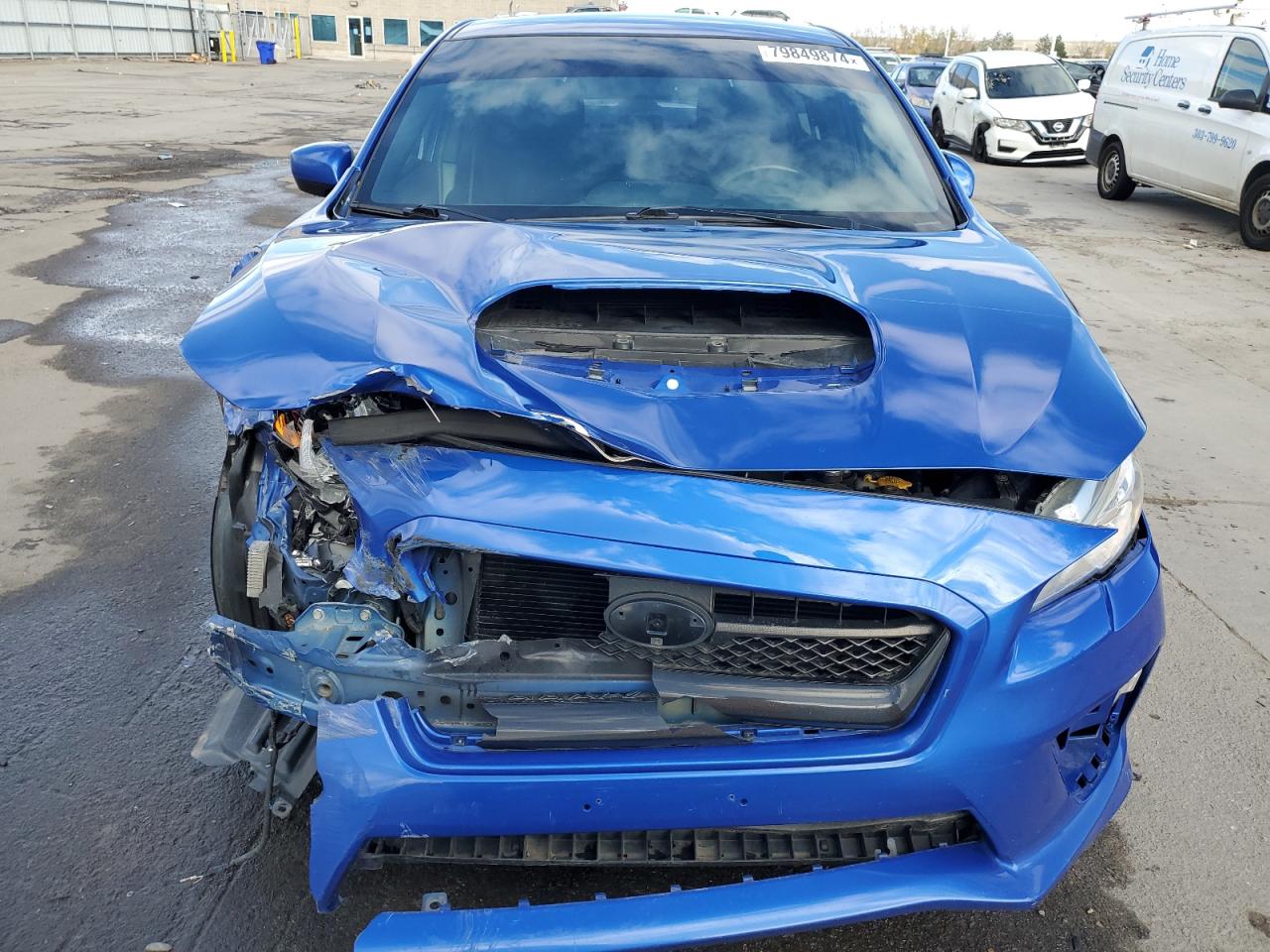 2016 Subaru WRX VIN JF1VA1B60G9817670 Copart auction photo, front end / side damage thumbnail 5