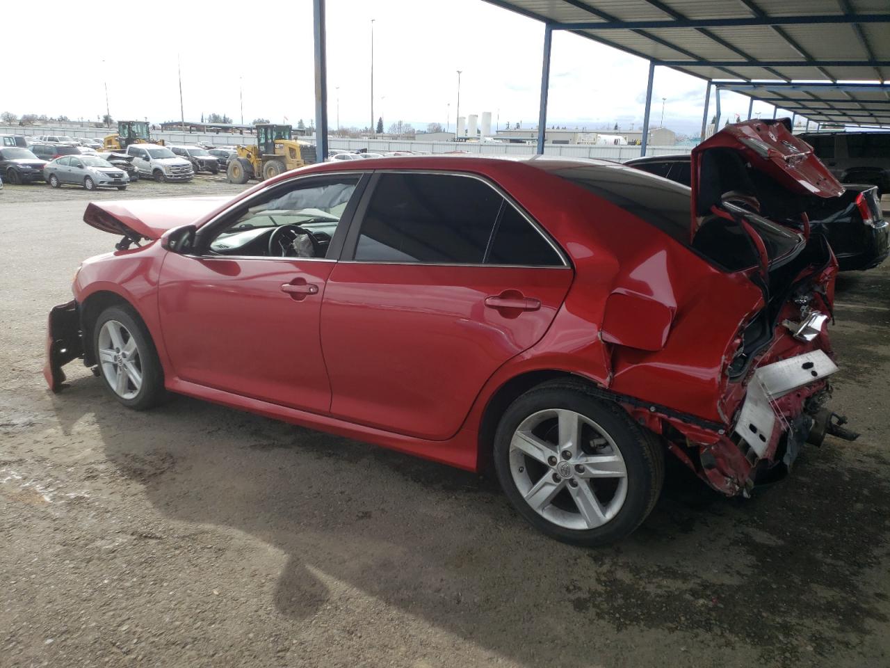 2014 Toyota Camry VIN 4T1BF1FK8EU845132 Copart auction photo, rear end / front end damage thumbnail 2