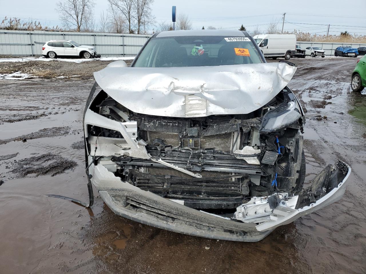2021 Nissan Rogue VIN 5N1AT3BB2MC781535 Copart auction photo, front end damage thumbnail 5