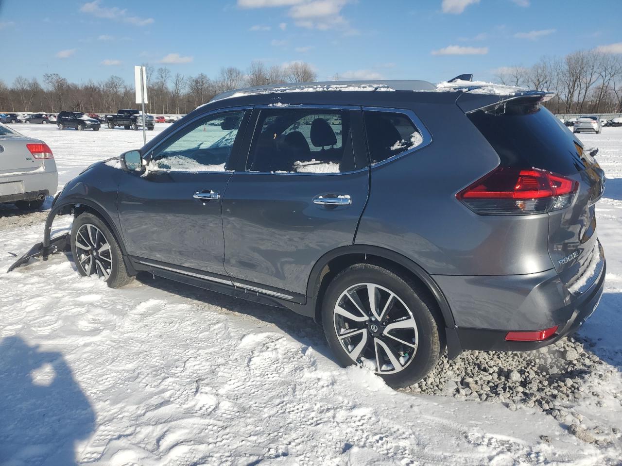 2018 Nissan Rogue VIN JN8AT2MV4JW328327 Copart auction photo, front end / undercarriage damage thumbnail 2
