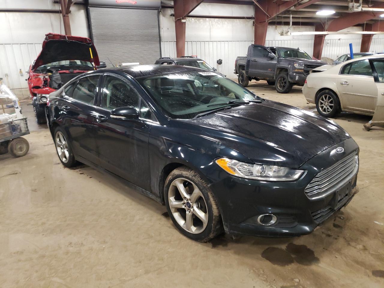 2014 Ford Fusion VIN 3FA6P0H79ER197710 Copart auction photo, rear end damage thumbnail 4
