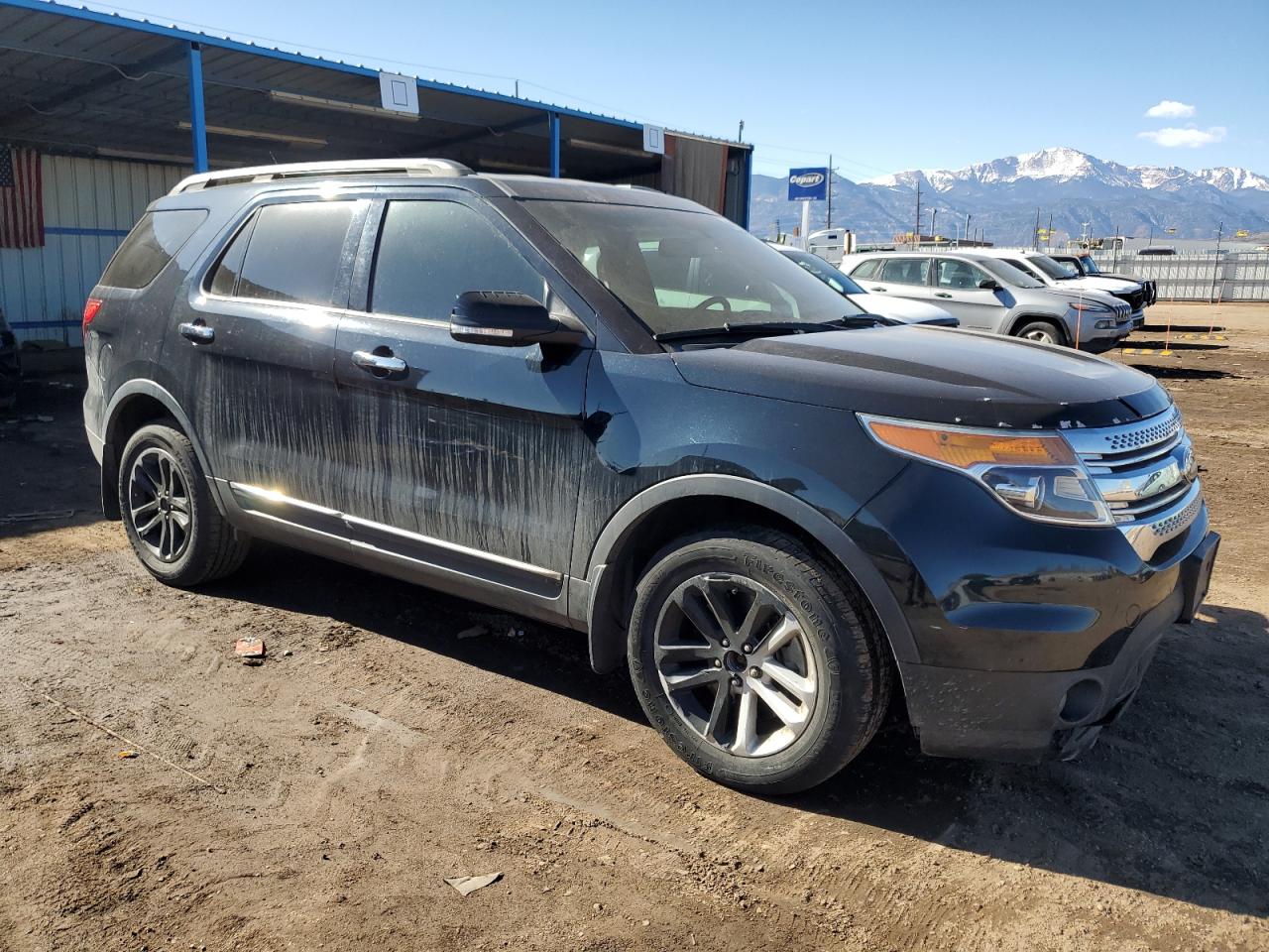 2014 Ford Explorer VIN 1FM5K8D86EGC61268 Copart auction photo, front end damage thumbnail 4