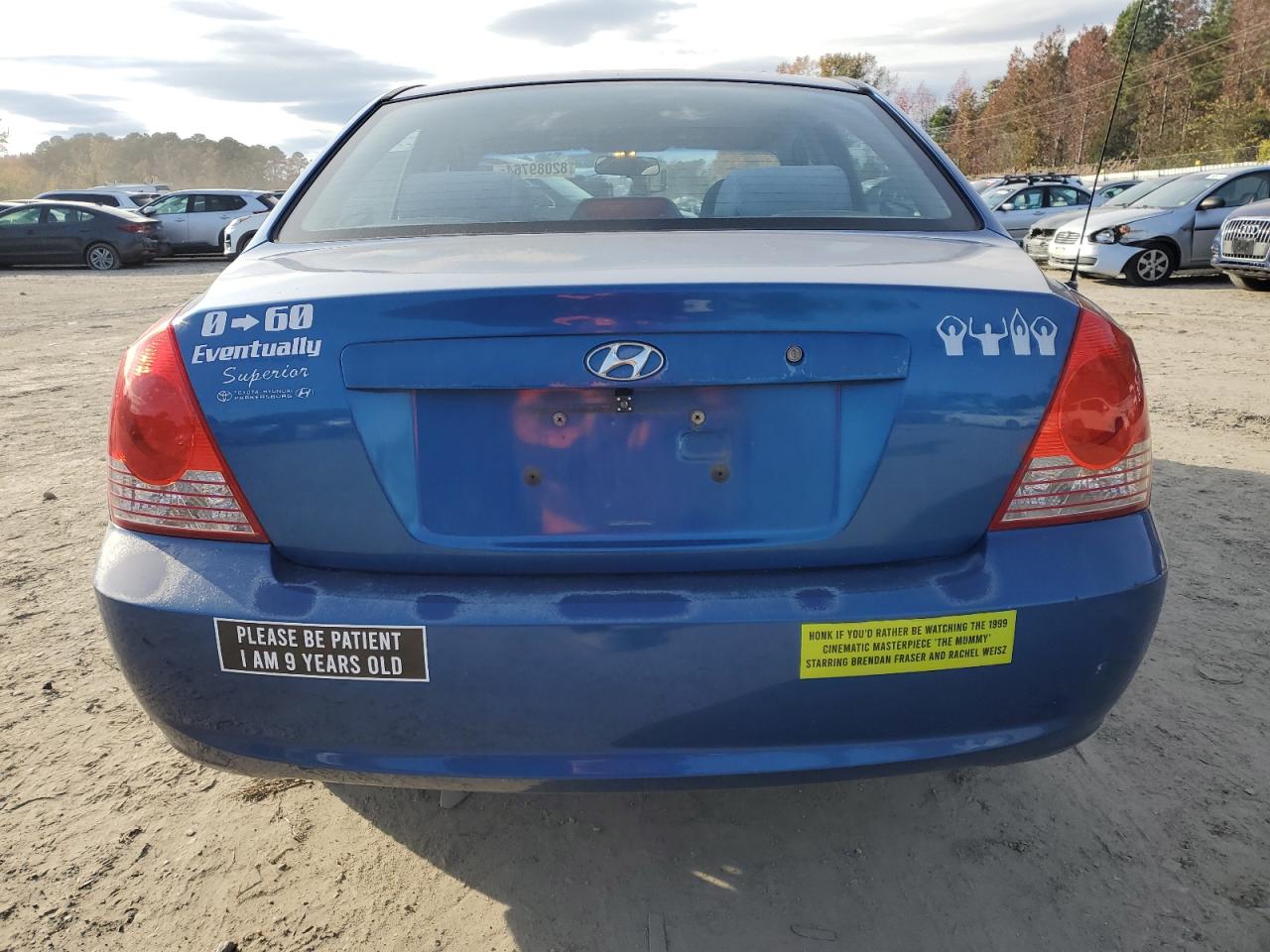 2006 Hyundai Elantra VIN KMHDN46D76U352655 Copart auction photo, front end / minor dent/scratches damage thumbnail 6
