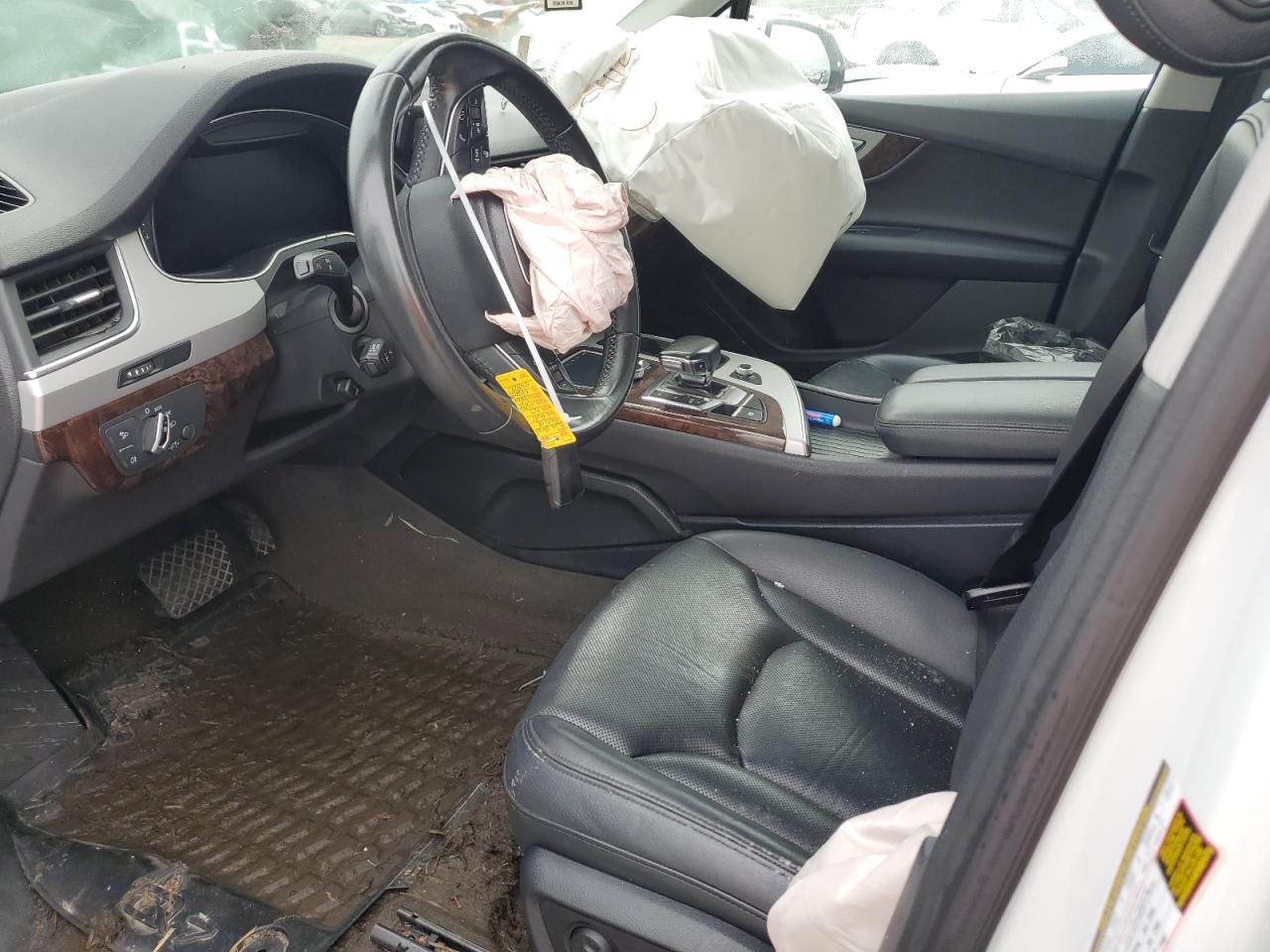 2018 Audi Q7 VIN WA1LHAF70JD016249 Copart auction photo, water/flood damage thumbnail 7