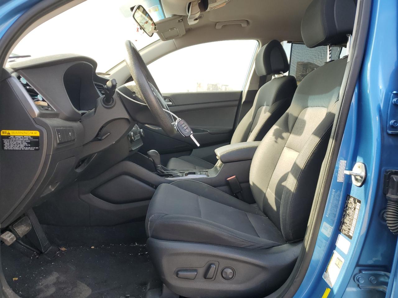 2017 Hyundai Tucson VIN KM8J33A47HU269434 Copart auction photo, front end damage thumbnail 7