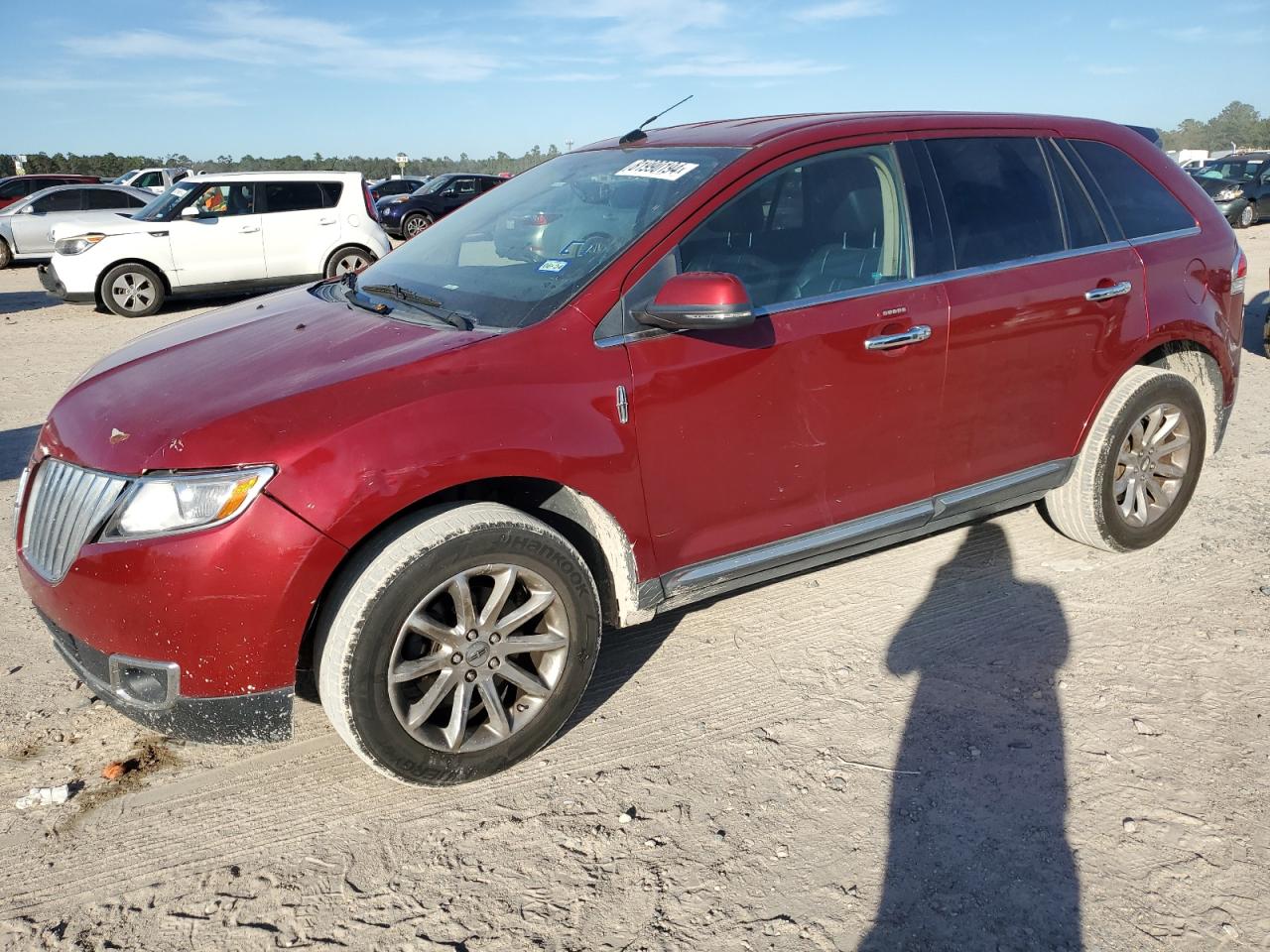 2014 Lincoln MKX VIN 2LMDJ8JK0EBL01547
