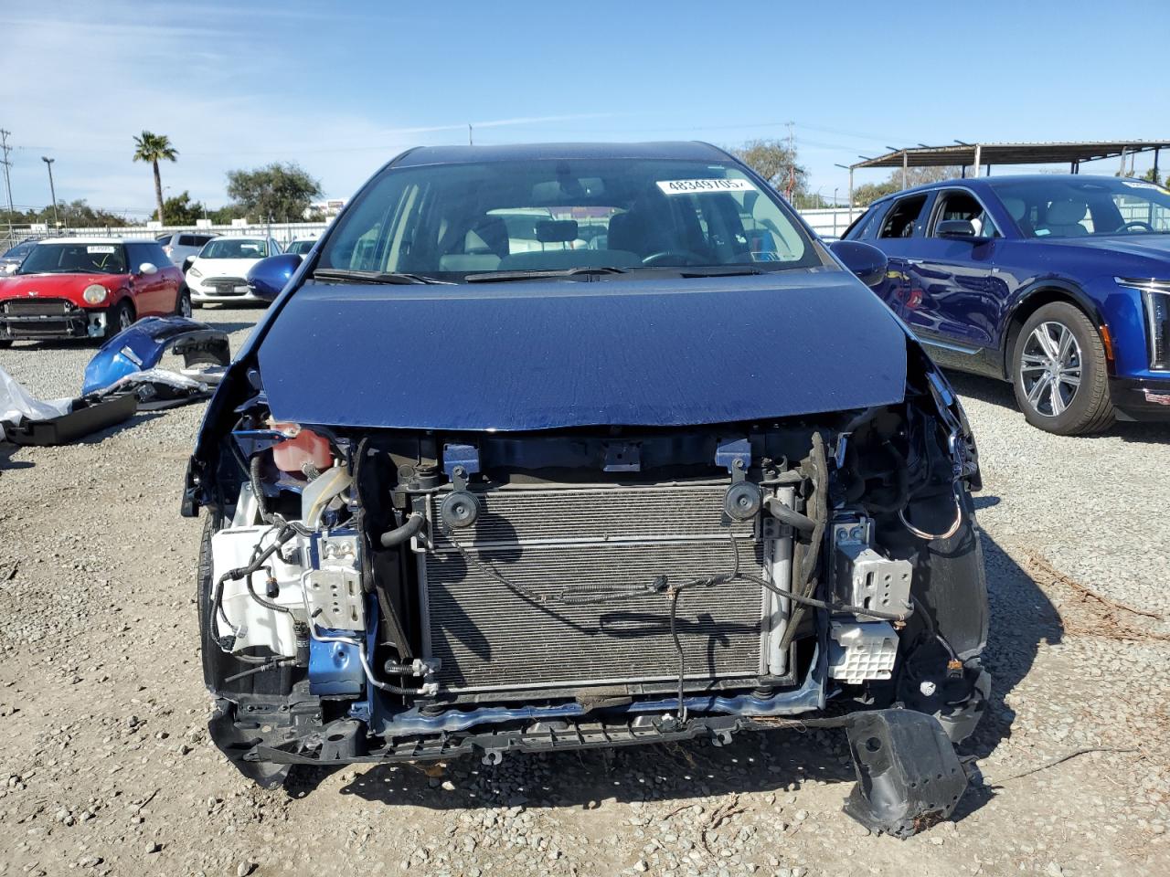 2013 Toyota Prius VIN JTDZN3EUXD3281301 Copart auction photo, front end / rear end damage thumbnail 5