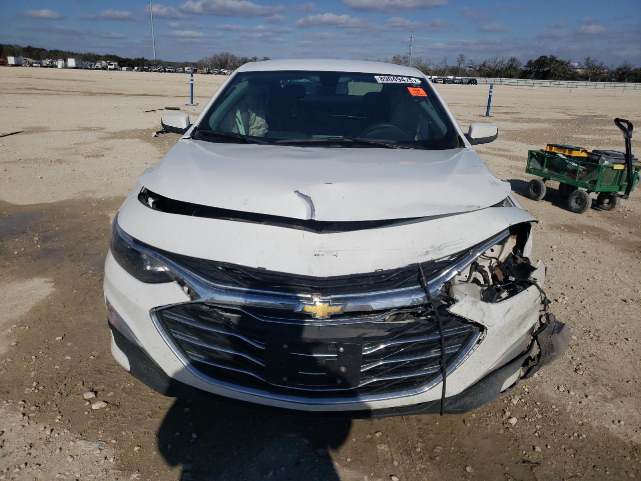 2022 Chevrolet Malibu VIN 1G1ZB5ST3NF194011 Copart auction photo, front end / side damage thumbnail 5