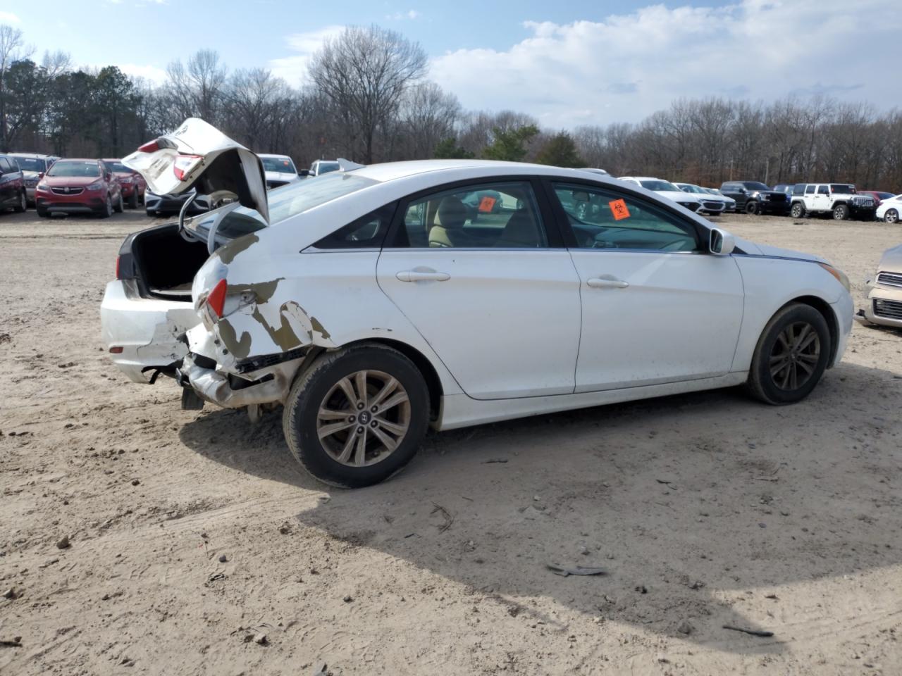 2011 Hyundai Sonata VIN 5NPEB4ACXBH179394 Copart auction photo, rear end / minor dent/scratches damage thumbnail 3