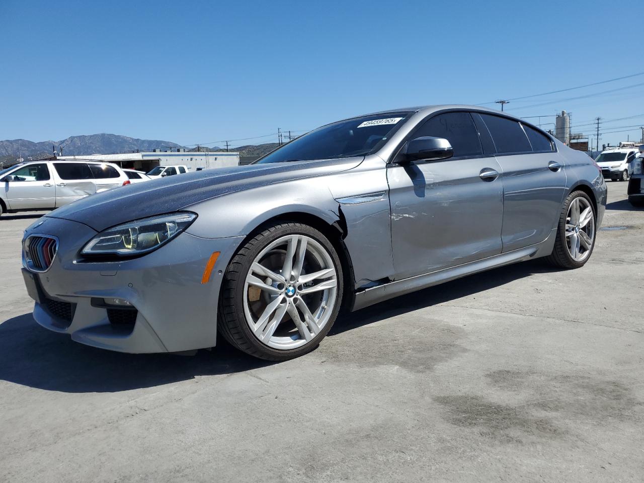 2017 BMW 6er VIN WBA6D0C35HG639835 - Copart auction photo