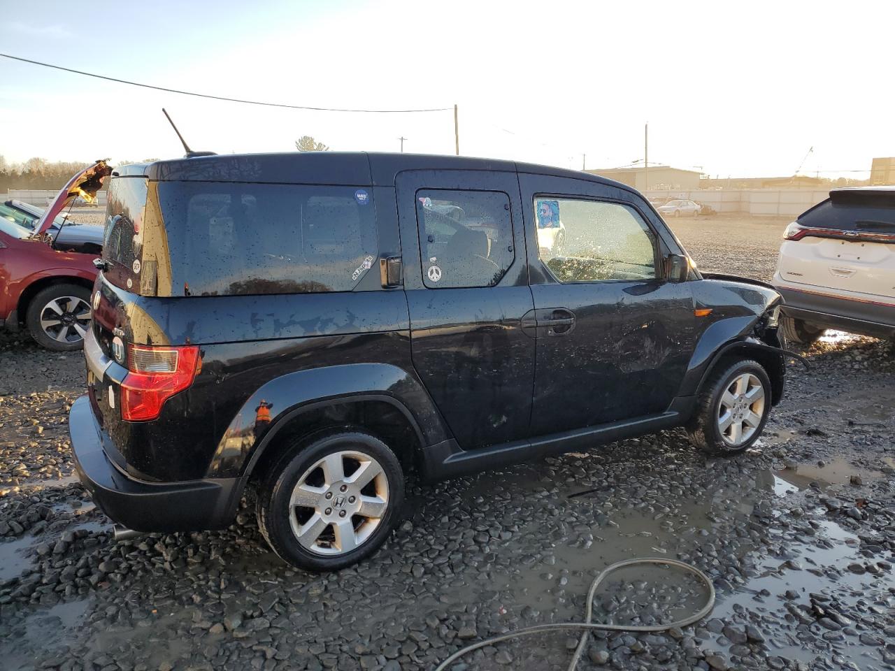 2010 Honda Element VIN 5J6YH2H79AL008746 Copart auction photo, front end / side damage thumbnail 3