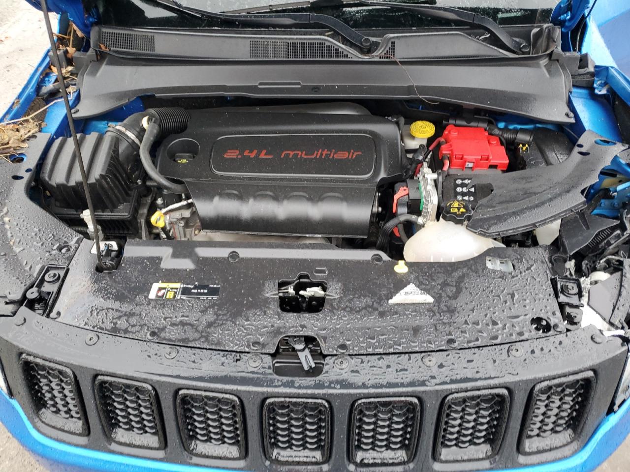 2021 Jeep Compass VIN 3C4NJDBB7MT506295 Copart auction photo, rollover damage thumbnail 14