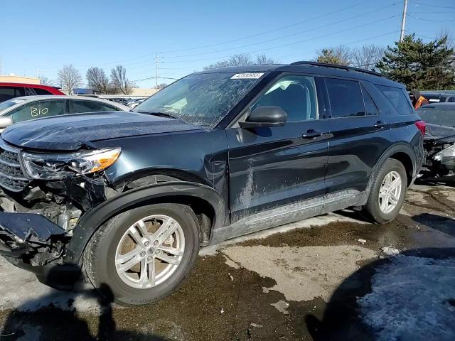 2022 Ford Explorer VIN 1FMSK7DH4NGC17704 Copart auction photo, front end damage thumbnail 12