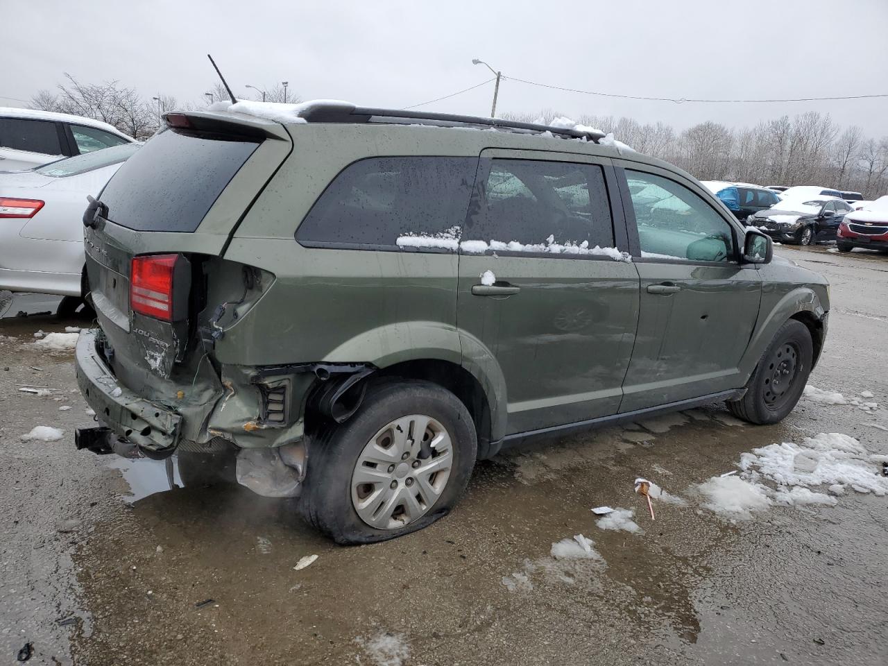 2017 Dodge Journey VIN 3C4PDCAB8HT538724 Copart auction photo, rear end / front end damage thumbnail 3