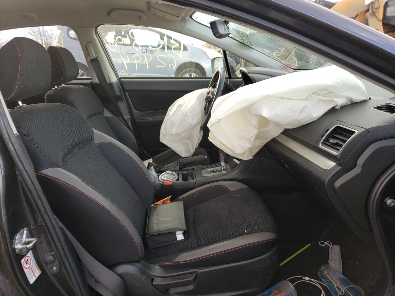 2016 Subaru XV VIN JF2GPABC7G8250601 Copart auction photo, front end damage thumbnail 5