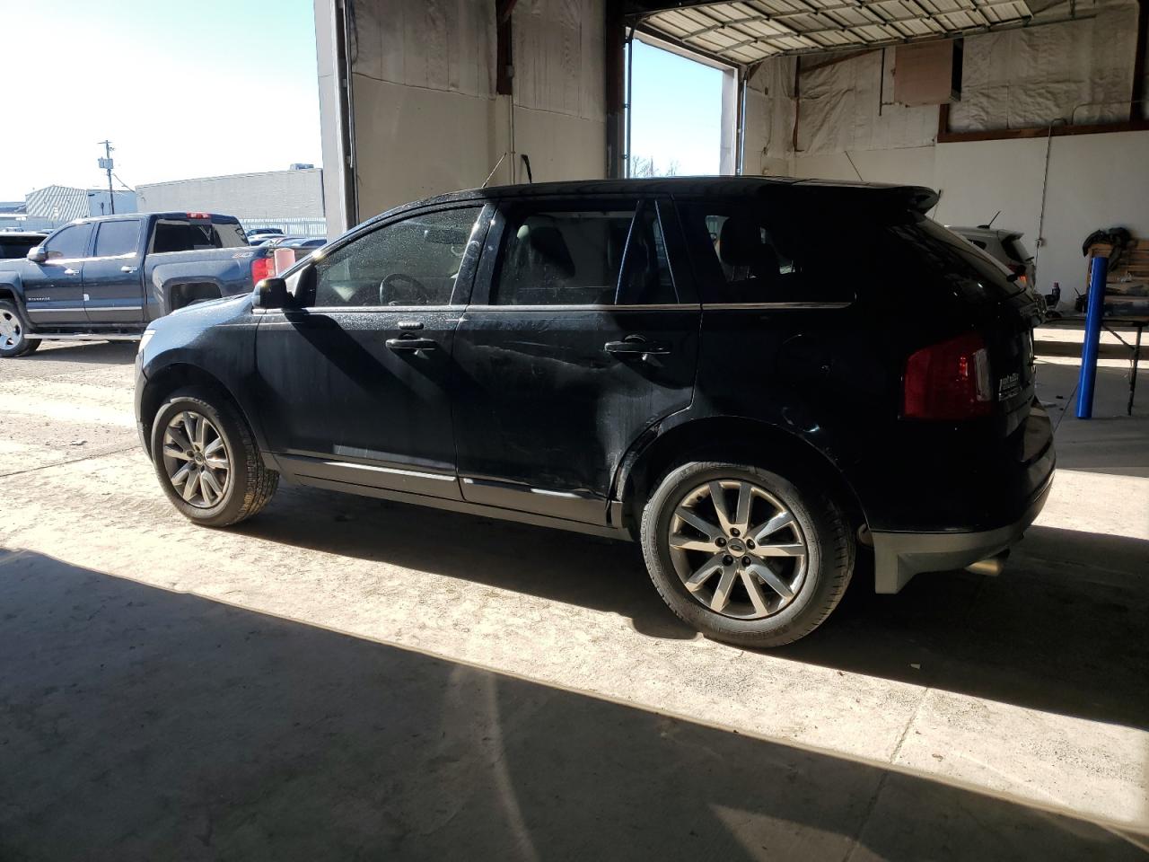 2012 Ford Edge VIN 2FMDK4KC1CBA16099 Copart auction photo, side / rear end damage thumbnail 2