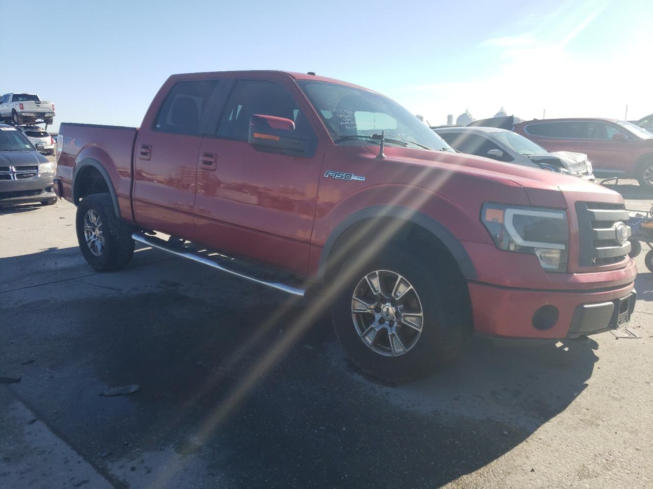 2010 Ford F-150 VIN 1FTFW1EV7AKA74220 Copart auction photo, front end / side damage thumbnail 4